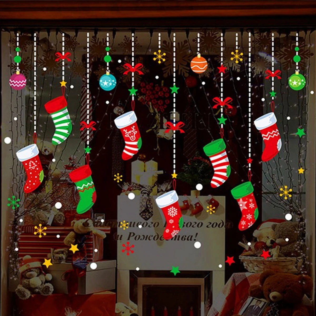 Christmas Wall Window Stickers