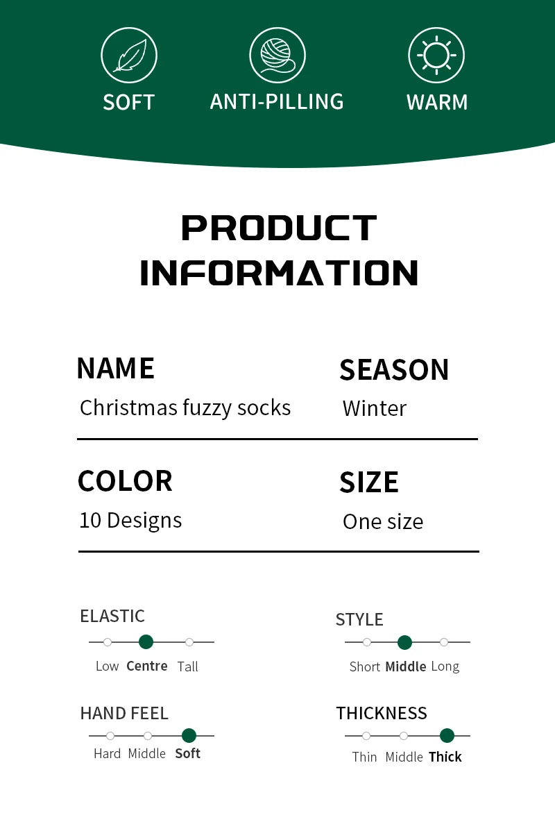 Autumn and Winter New Adult Christmas Socks Snowflake Elk Santa Claus Men and Women Middle Socks