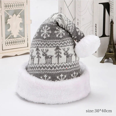 Snowfake Elk Hat