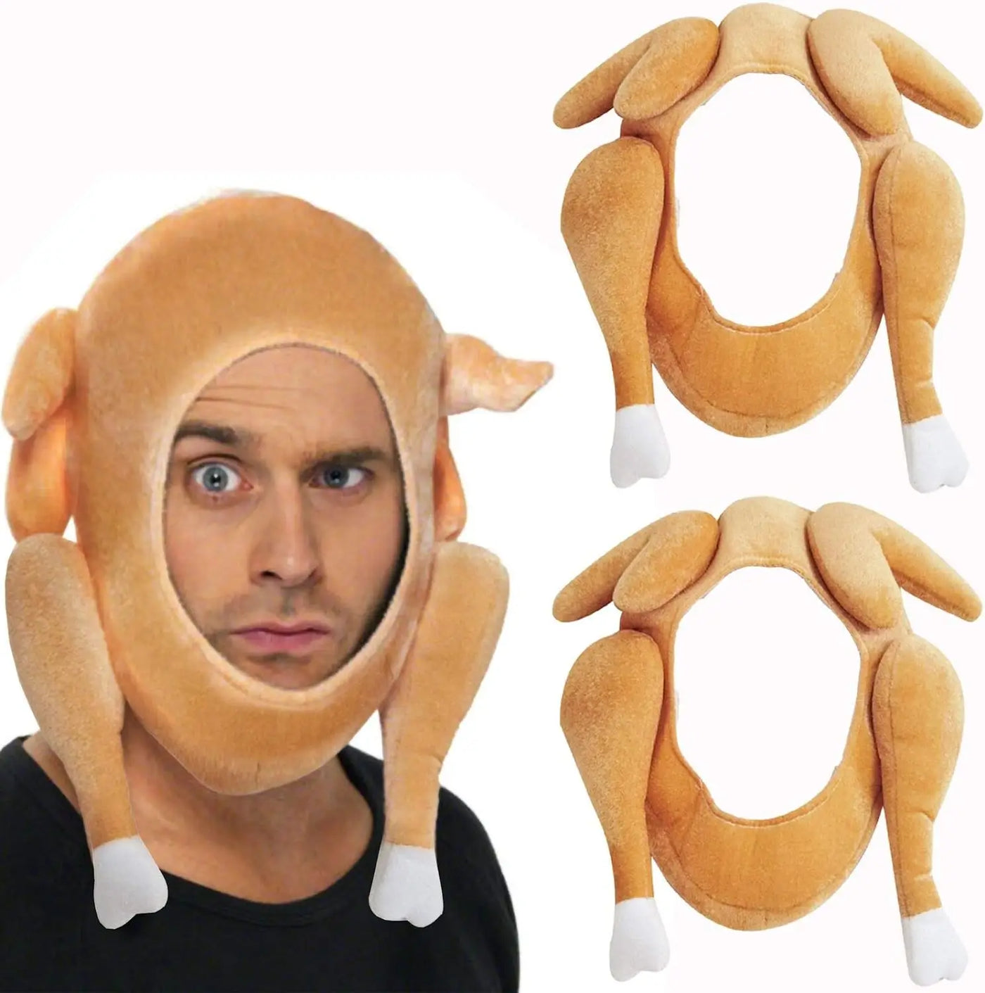 Funny Carnival Chicken Leg Hat